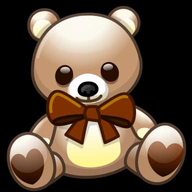 Стикер из набора Toy Bear купить: @PodarkiTgNFT для Телеграм: Анимированные 🎁