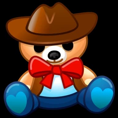 Стикер из набора Toy Bear купить: @PodarkiTgNFT для Телеграм: Анимированные 🎁