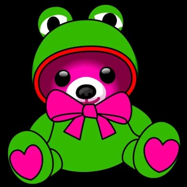 Стикер из набора Toy Bear купить: @PodarkiTgNFT для Телеграм: Анимированные 🎁