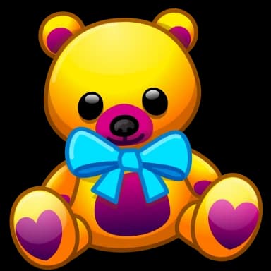 Стикер из набора Toy Bear купить: @PodarkiTgNFT для Телеграм: Анимированные 🎁