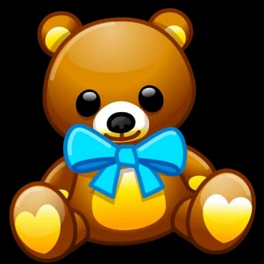 Стикер из набора Toy Bear купить: @PodarkiTgNFT для Телеграм: Анимированные 🎁