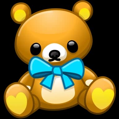 Стикер из набора Toy Bear купить: @PodarkiTgNFT для Телеграм: Анимированные 🎁