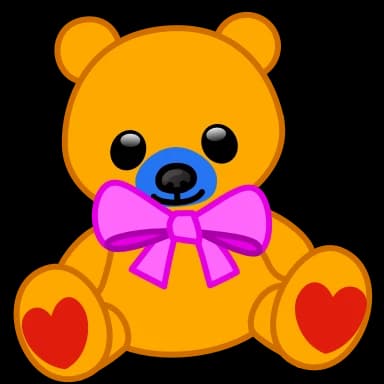 Стикер из набора Toy Bear купить: @PodarkiTgNFT для Телеграм: Анимированные 🎁