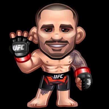 Стикер из набора UFC для Телеграм: Анимированные 🥊