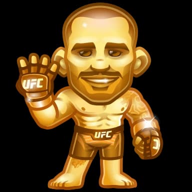 Стикер из набора UFC для Телеграм: Анимированные 🥊