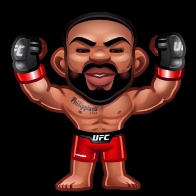 Стикер из набора UFC для Телеграм: Анимированные 🥊