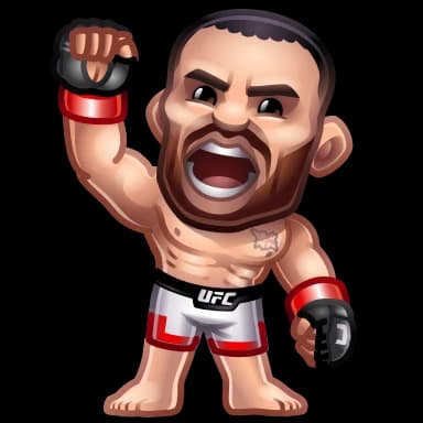 Стикер из набора UFC для Телеграм: Анимированные 🥊