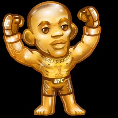 Стикер из набора UFC для Телеграм: Анимированные 🥊
