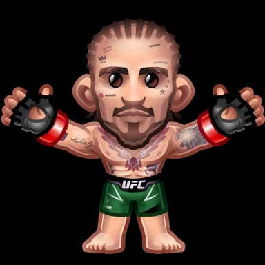 Стикер из набора UFC для Телеграм: Анимированные 🥊