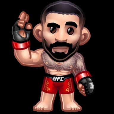Стикер из набора UFC для Телеграм: Анимированные 🥊