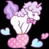 Эмодзи из набора Единорожек @Nyasticks для Телеграм: Статические 💞