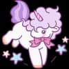 Эмодзи из набора Единорожек @Nyasticks для Телеграм: Статические ⭐️