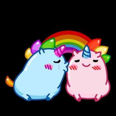 Эмодзи из набора Uni Pink @TgEmojis для Телеграм: Анимированные 🌈