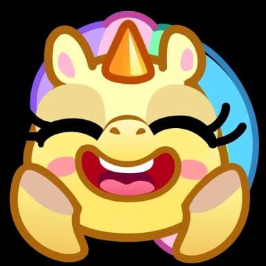 Эмодзи из набора Unicorn Emoji для Телеграм: Анимированные 👏