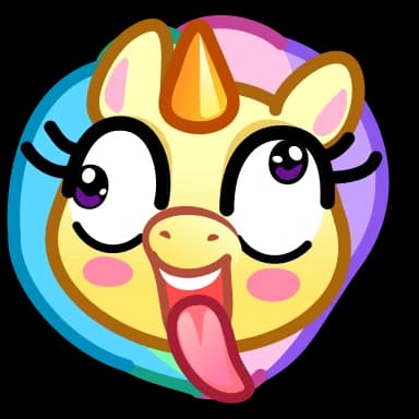 Эмодзи из набора Unicorn Emoji для Телеграм: Анимированные 🤪