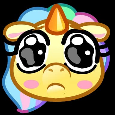 Стикер из набора Unicorn Emoji - @TgSticker для Телеграм: Анимированные 🥹