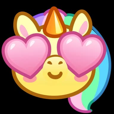 Стикер из набора Unicorn Emoji - @TgSticker для Телеграм: Анимированные 😍