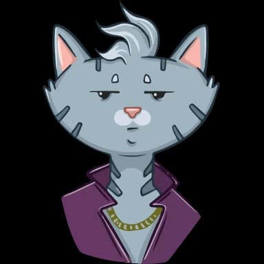 Эмодзи из набора Мульт-вселенная L (@cute_enot_art) для Телеграм: Анимированные 🐱