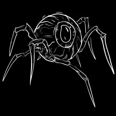 Эмодзи из набора Мульт-вселенная L (@cute_enot_art) для Телеграм: Анимированные 🕷