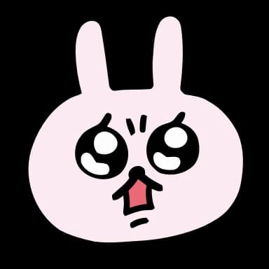 Эмодзи из набора (@ShoutoEmoji) Unstable Rabbit для Телеграм: Анимированные 🐰