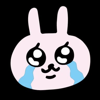 Эмодзи из набора (@ShoutoEmoji) Unstable Rabbit для Телеграм: Анимированные 🐰