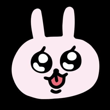 Эмодзи из набора (@ShoutoEmoji) Unstable Rabbit для Телеграм: Анимированные 🐰