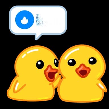 Стикер из набора Duck Pack для Телеграм: Анимированные 🎤