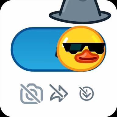 Стикер из набора Duck Pack для Телеграм: Анимированные 🥸