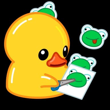 Стикер из набора Duck Pack для Телеграм: Анимированные ✏️