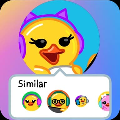 Стикер из набора Duck Pack для Телеграм: Анимированные 🙎