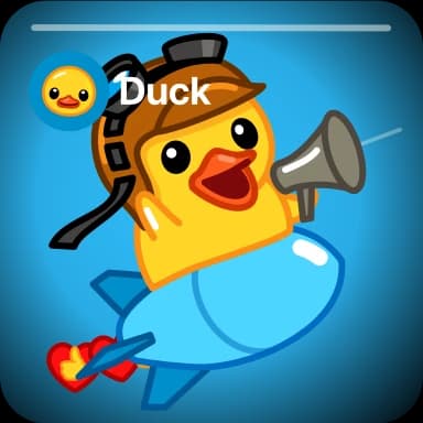 Стикер из набора Duck Pack для Телеграм: Анимированные 🚀