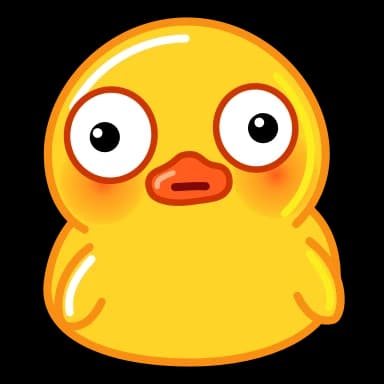 Стикер из набора Duck для Телеграм: Анимированные 😳
