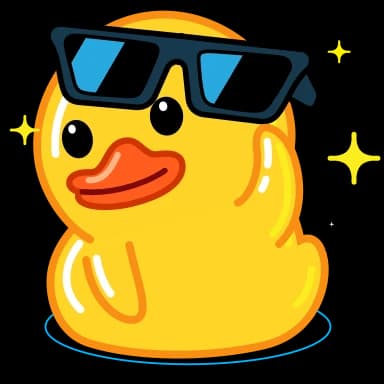 Стикер из набора Duck для Телеграм: Анимированные 😎