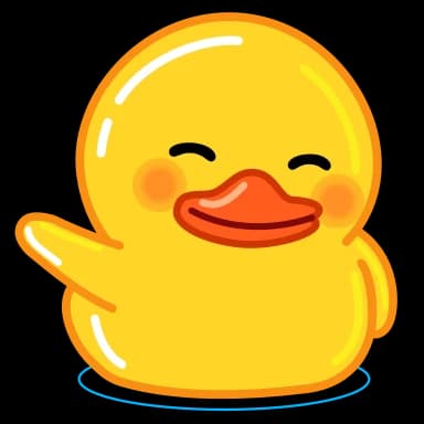 Стикер из набора Duck для Телеграм: Анимированные 👋