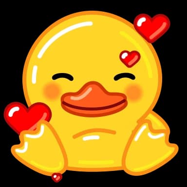 Стикер из набора Duck для Телеграм: Анимированные 🤗
