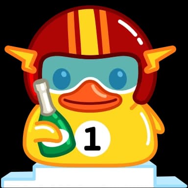 Стикер из набора Duck для Телеграм: Анимированные 🥳