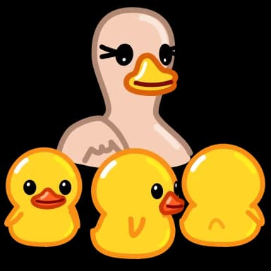 Стикер из набора Duck для Телеграм: Анимированные 🧮
