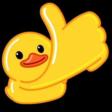 Стикер из набора Duck для Телеграм: Анимированные 👍