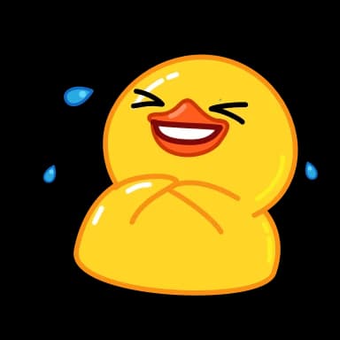 Стикер из набора Duck для Телеграм: Анимированные 😂