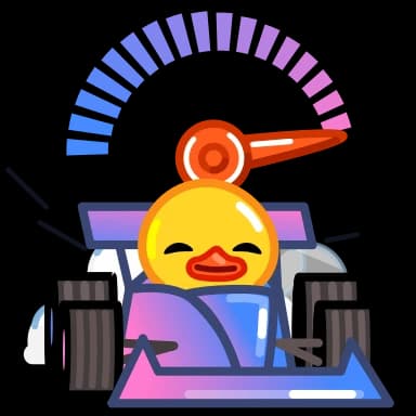 Стикер из набора Utya Duck 2 для Телеграм: Анимированные 🚘