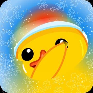 Стикер из набора Utya Duck 2 для Телеграм: Анимированные ❄️