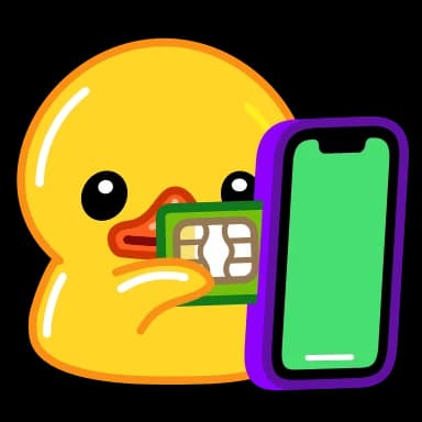Стикер из набора Utya Duck 2 для Телеграм: Анимированные 📱