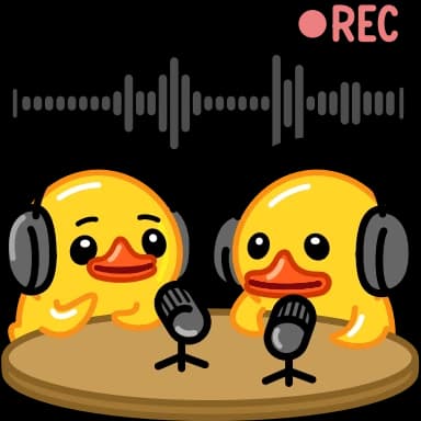 Стикер из набора Utya Duck 2 для Телеграм: Анимированные 🎙