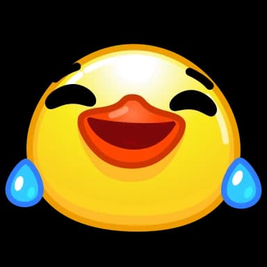 Стикер из набора Utya Emoji Pack @TgSticker для Телеграм: Анимированные 😂
