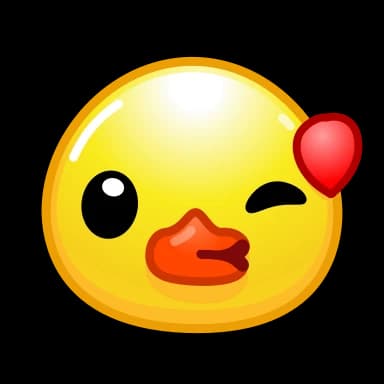 Стикер из набора Utya Emoji Pack @TgSticker для Телеграм: Анимированные 😘