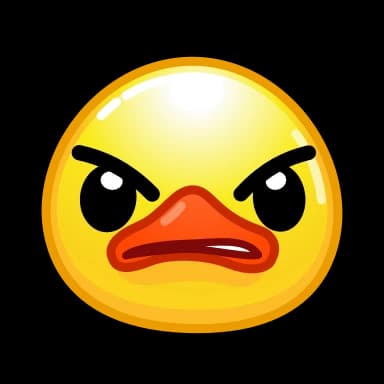 Стикер из набора Utya Emoji Pack @TgSticker для Телеграм: Анимированные 😡