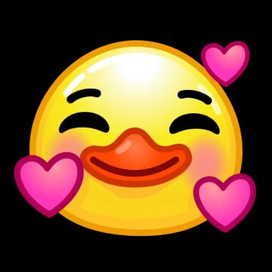 Стикер из набора Utya Emoji Pack @TgSticker для Телеграм: Анимированные 🥰