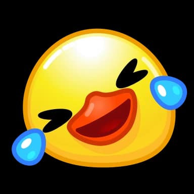 Стикер из набора Utya Emoji Pack @TgSticker для Телеграм: Анимированные 🤣