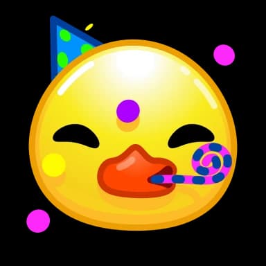 Стикер из набора Utya Emoji Pack @TgSticker для Телеграм: Анимированные 🥳