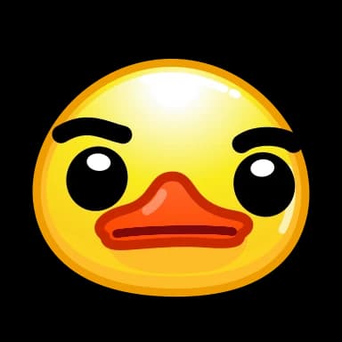 Стикер из набора Utya Emoji Pack @TgSticker для Телеграм: Анимированные 🤨